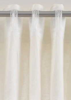 Rideau en lin et coton (1 pce)