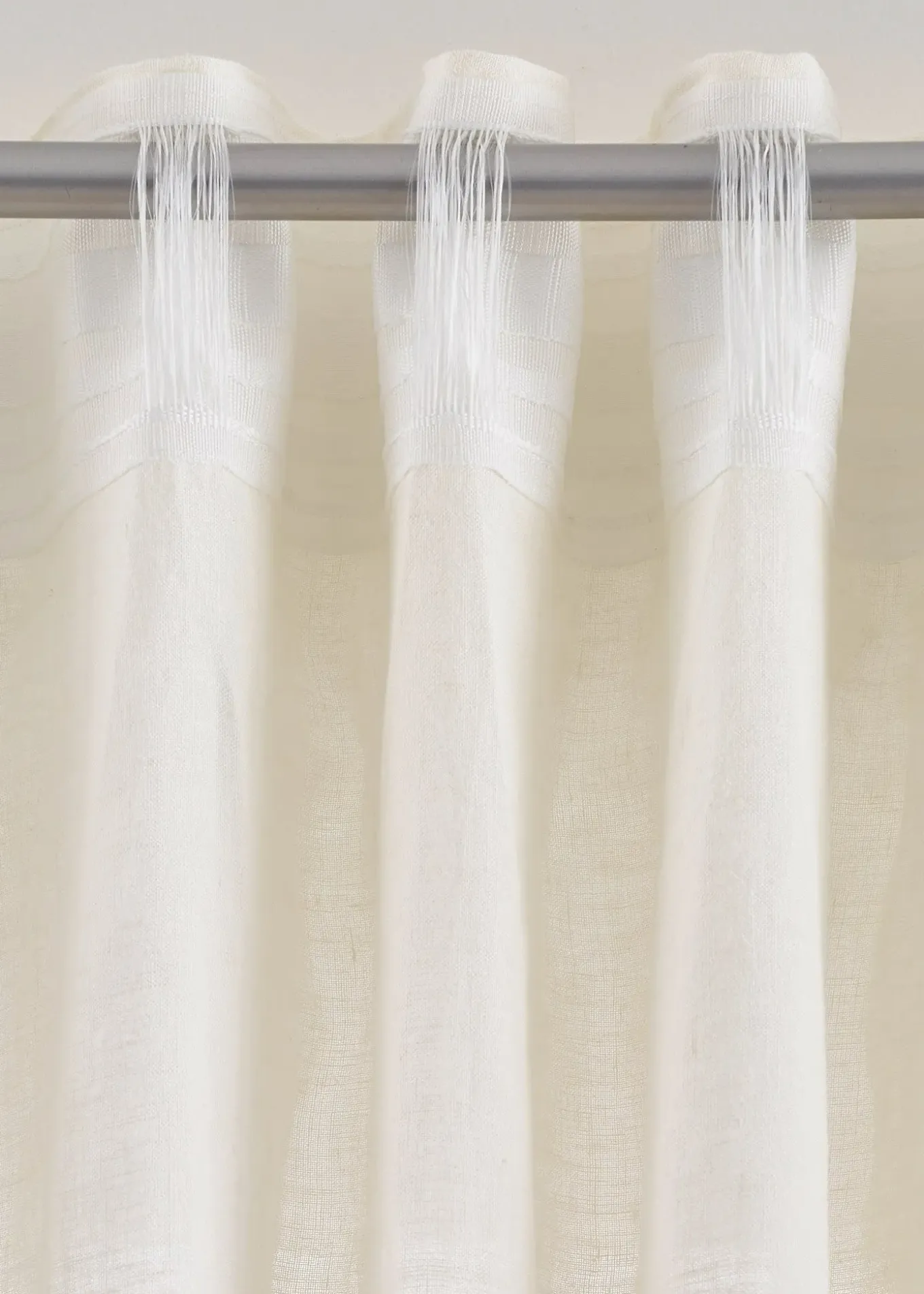 Rideau en lin et coton (1 pce)