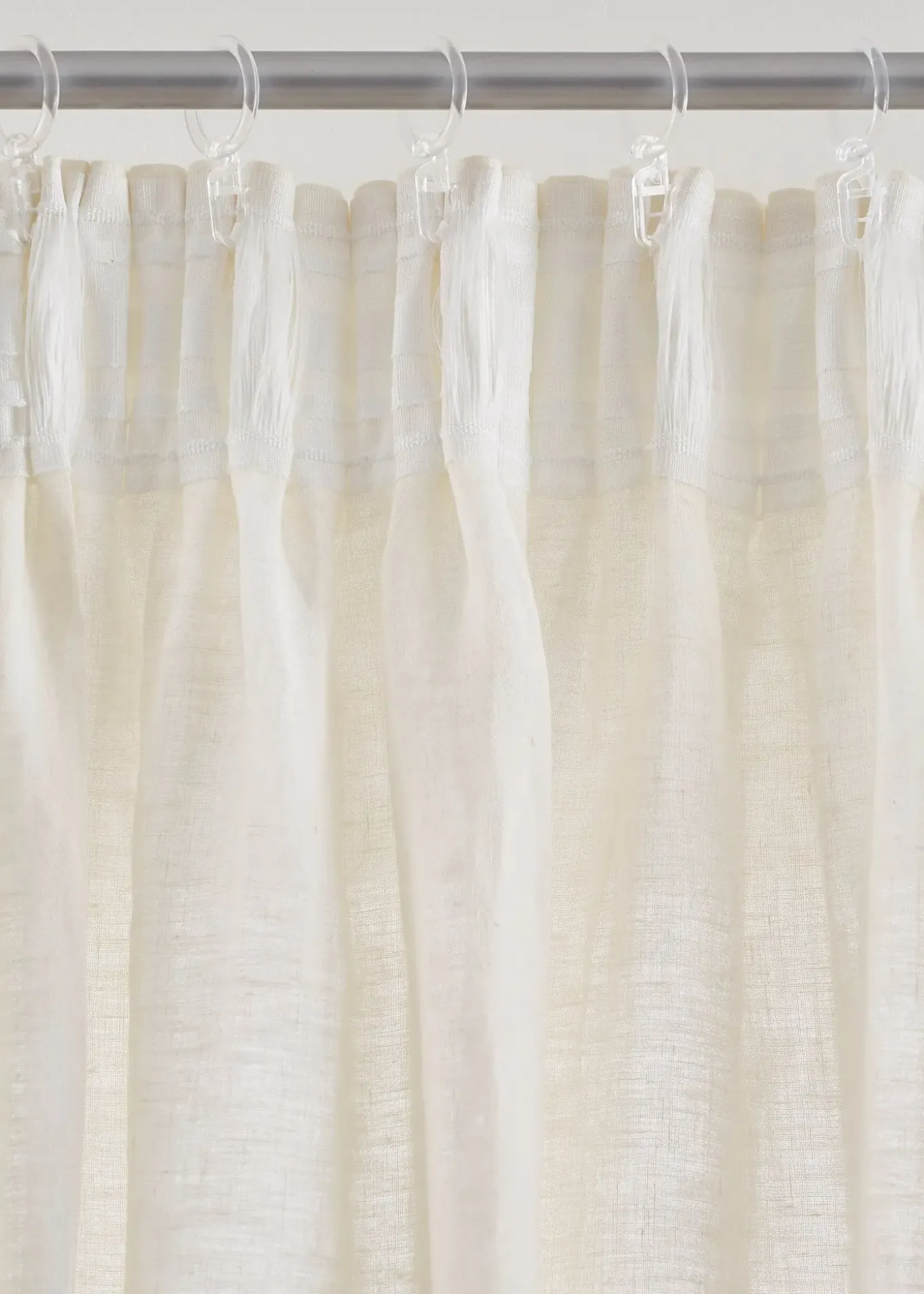 Rideau en lin et coton (1 pce)