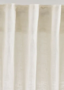 Rideau en lin et coton (1 pce)