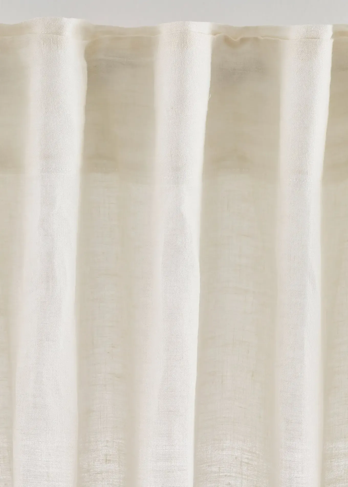 Rideau en lin et coton (1 pce)