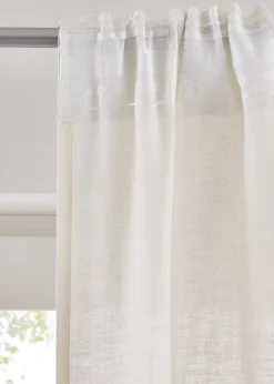 Rideau en lin et coton (1 pce)