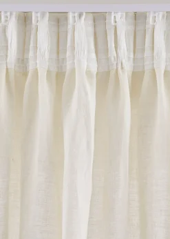 Rideau en lin et coton (1 pce)