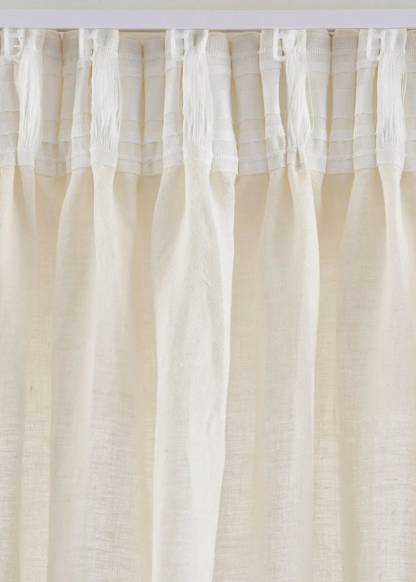 Rideau en lin et coton (1 pce)