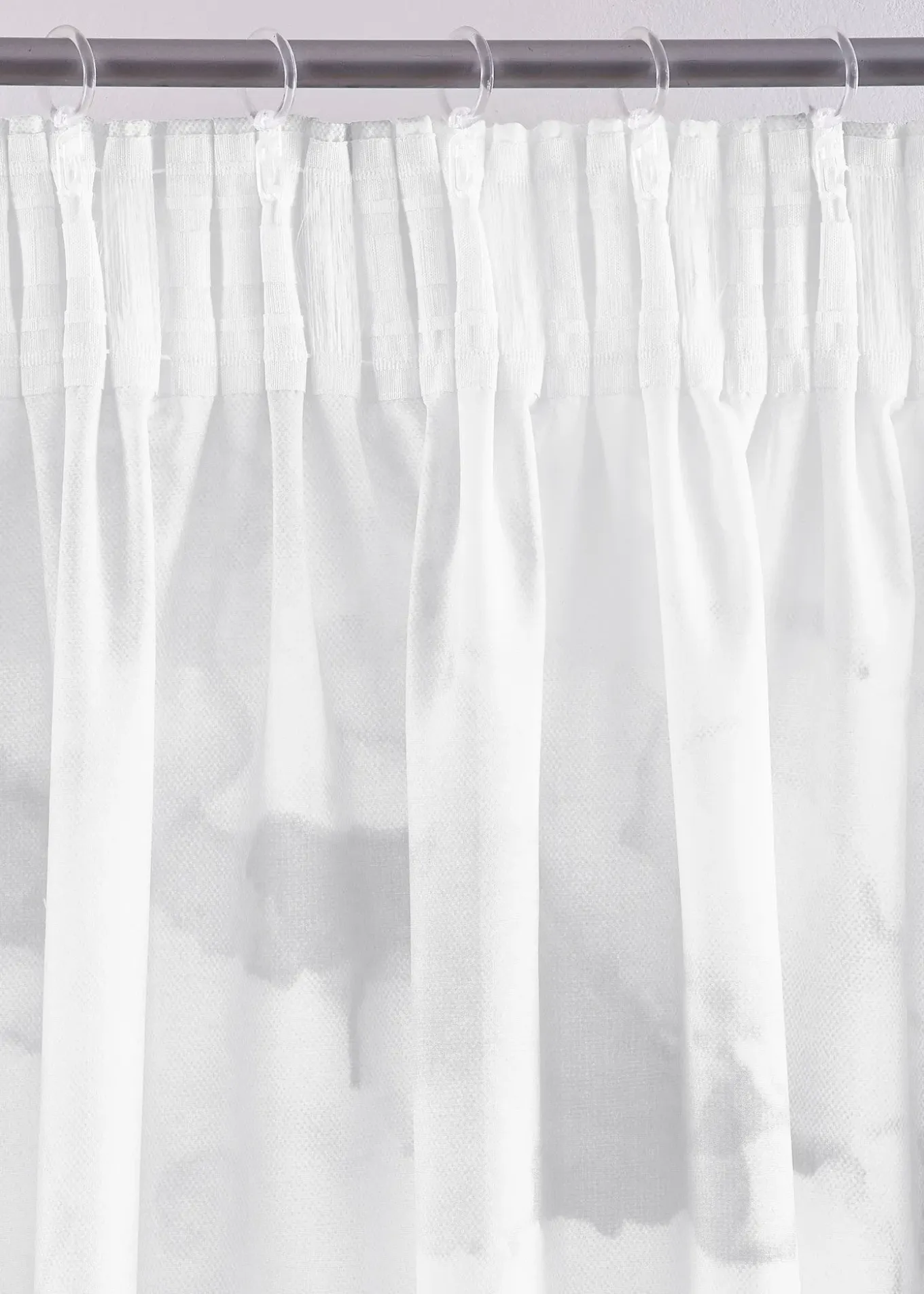 Rideau en microfibre à imprimé papillon (1 pce)