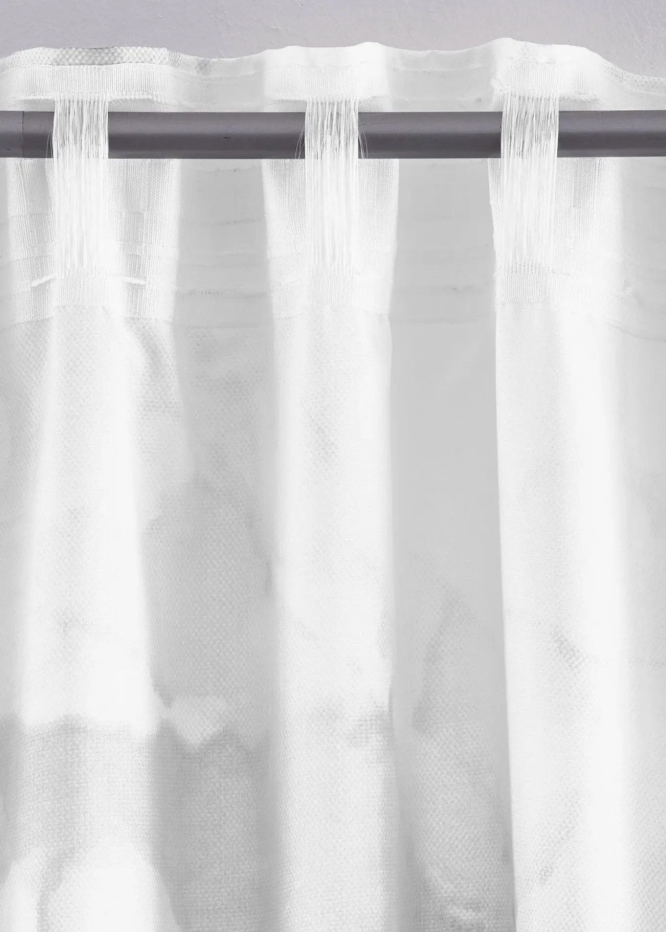 Rideau en microfibre à imprimé papillon (1 pce)