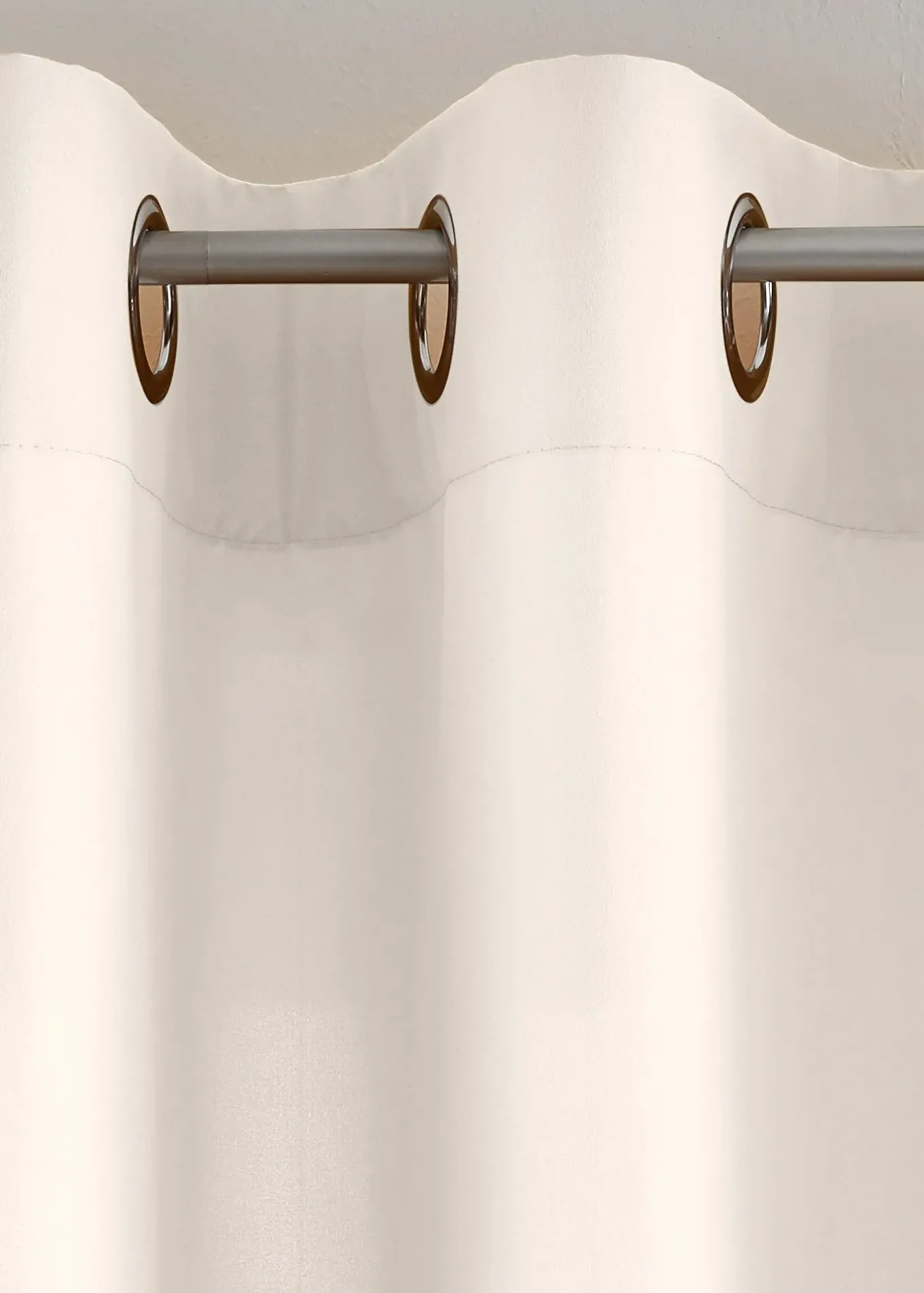 Rideau en microfibre (2 pces)