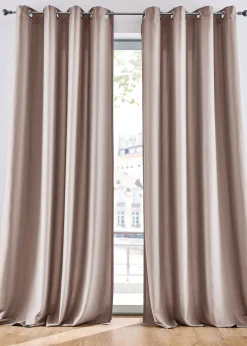 Rideau en microfibre (2 pces)