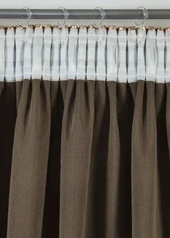 Rideau en velours brillant, aussi en XXL (1 pce)