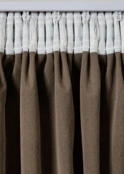 Rideau en velours brillant, aussi en XXL (1 pce)