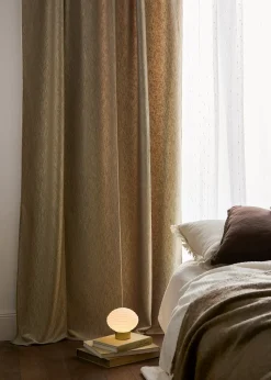 Rideau en velours, effet froissé (1 pce)