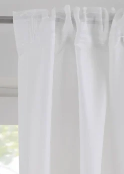 Rideau facile d’entretien en microfibre (1 pce)