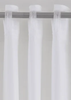 Rideau facile d’entretien en microfibre (1 pce)