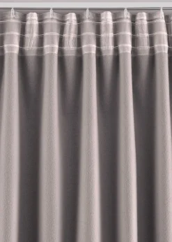 Rideau isolant avec envers en polaire douce, aussi en XXL (1 pce)