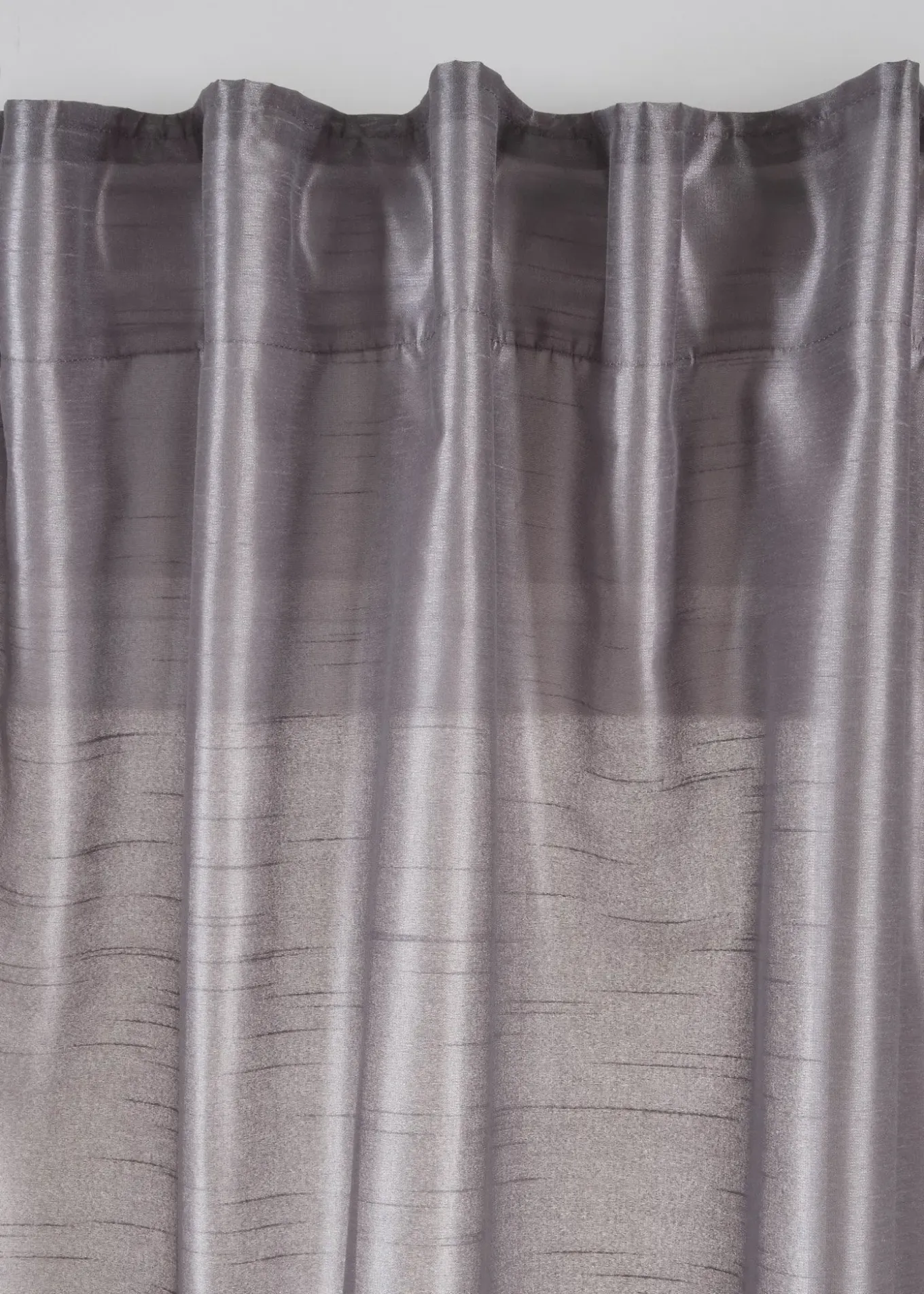 Rideau légèrement brillant, aussi en extra long (1 pce)