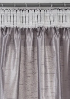 Rideau légèrement brillant, aussi en extra long (1 pce)