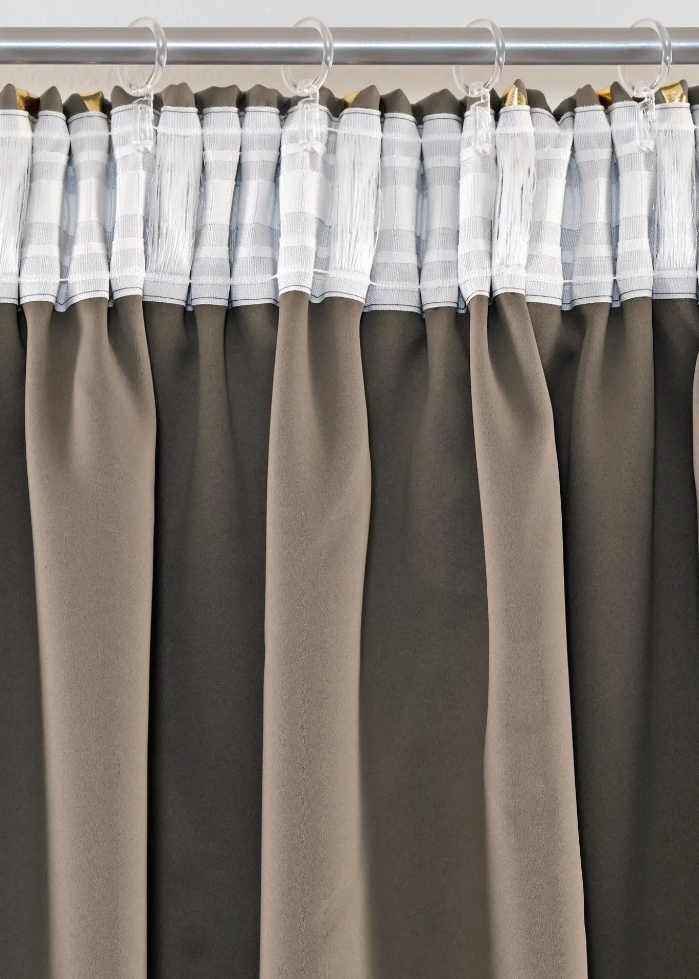 Rideau obscurcissant à imprimé brillant (1 pce)