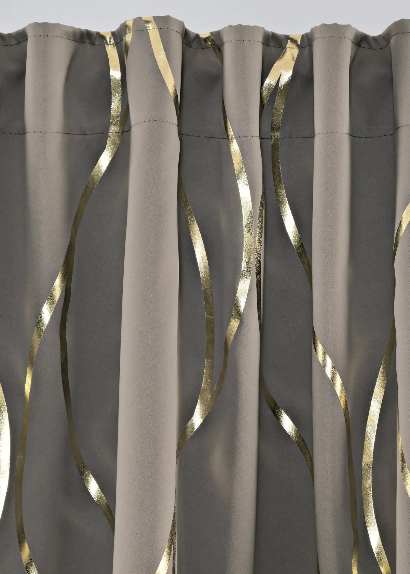 Rideau obscurcissant à imprimé brillant (1 pce)