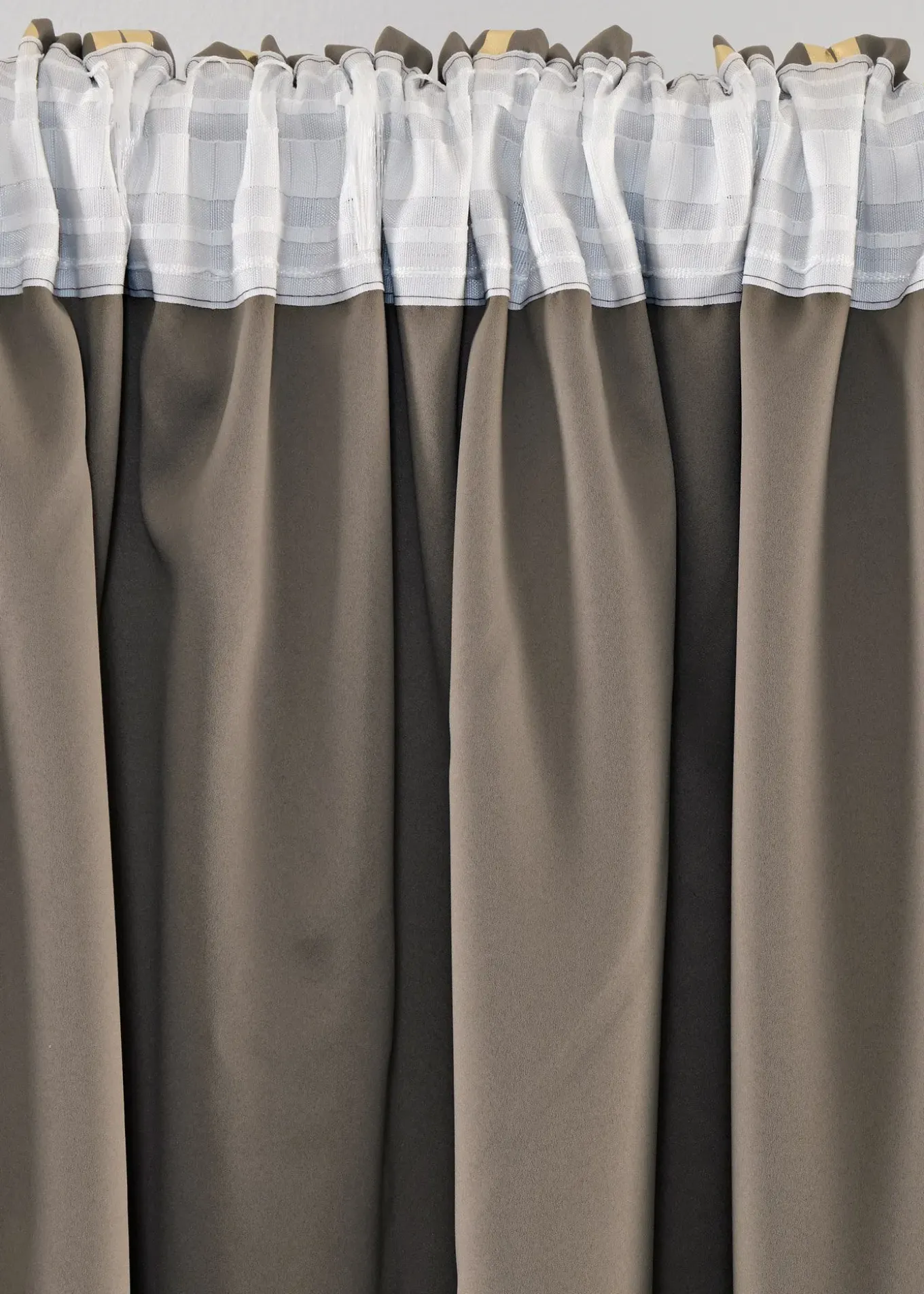 Rideau obscurcissant à imprimé brillant (1 pce)