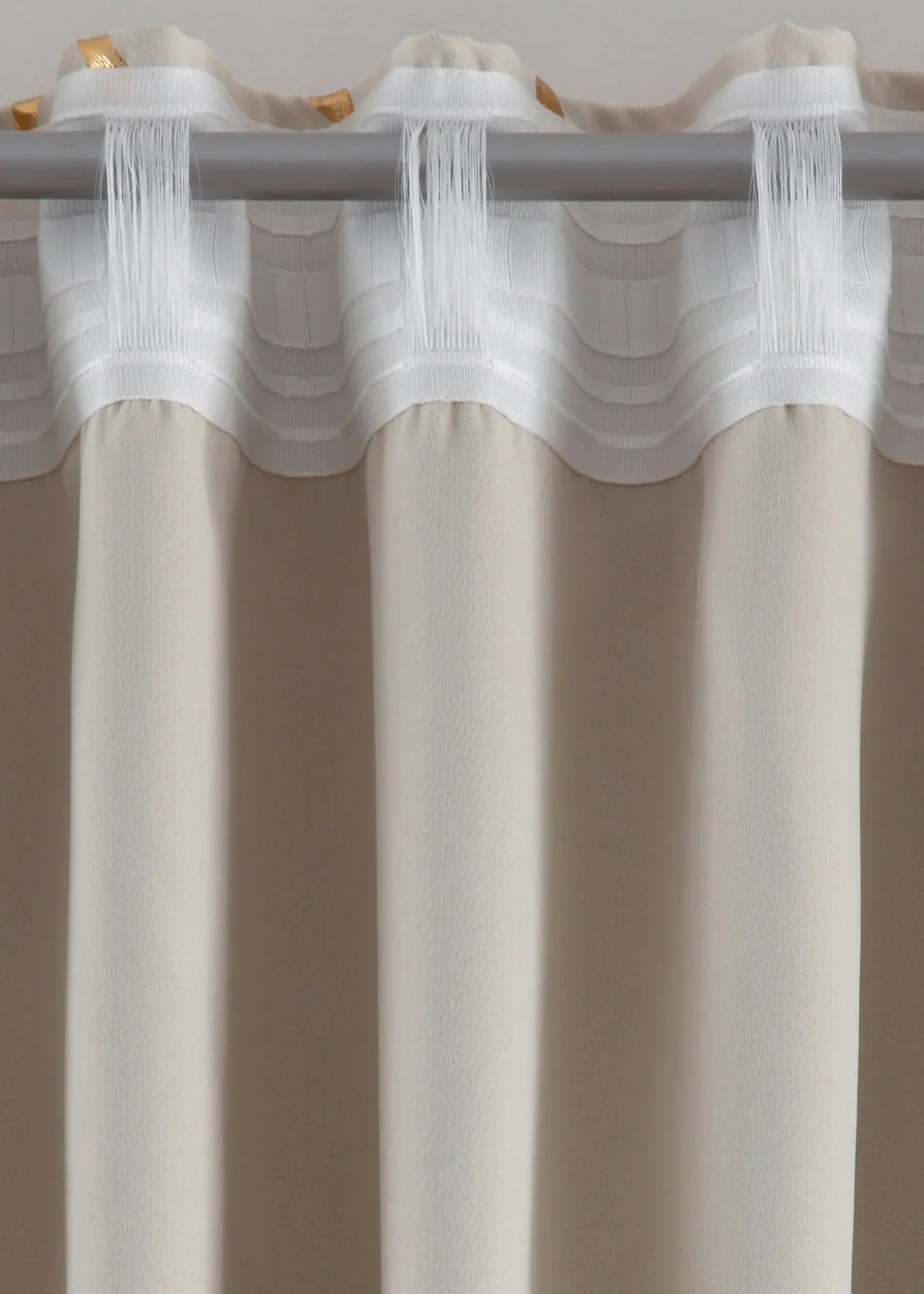 Rideau obscurcissant à imprimé brillant (1 pce)