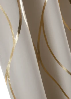 Rideau obscurcissant à imprimé brillant (1 pce)