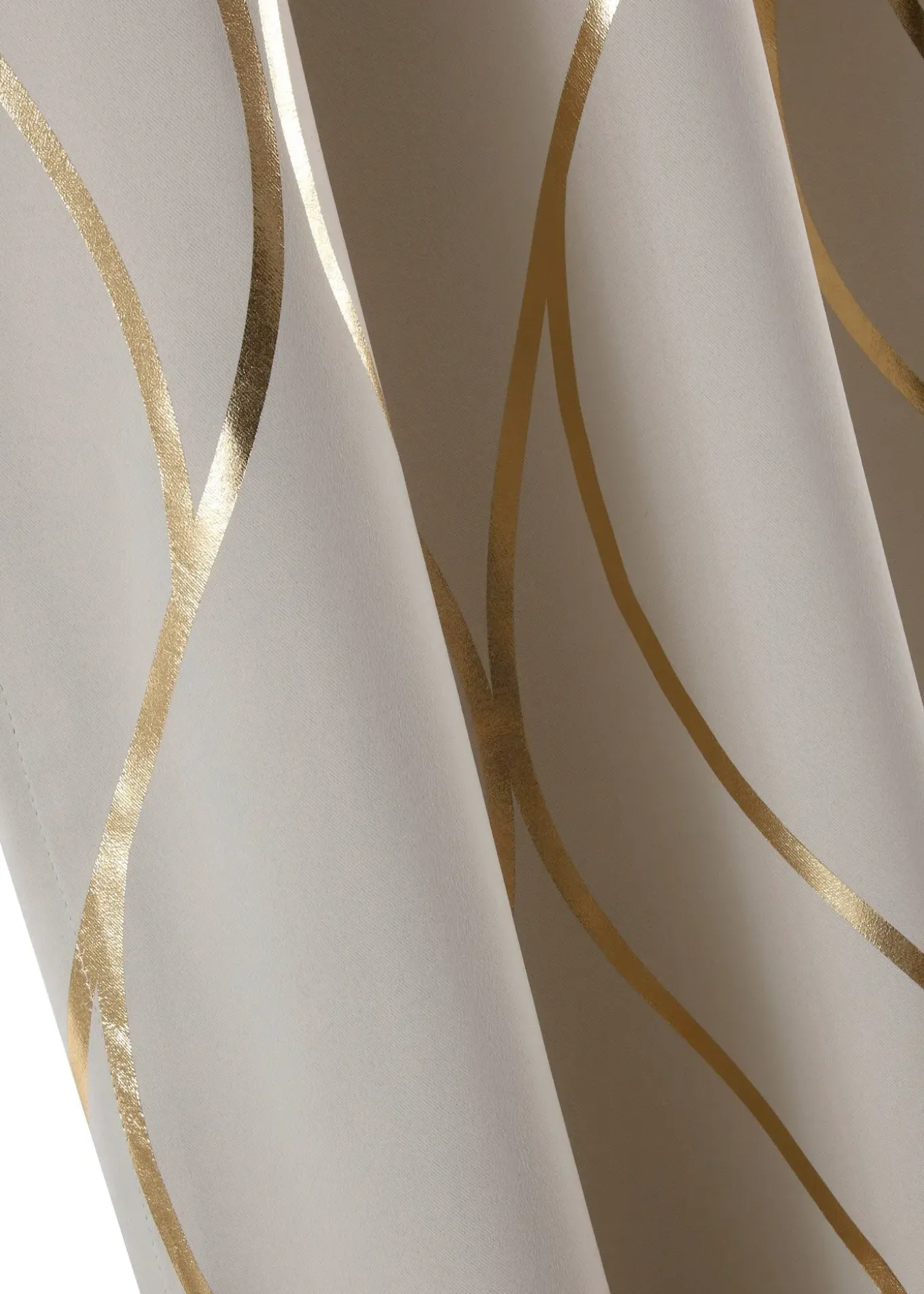 Rideau obscurcissant à imprimé brillant (1 pce)