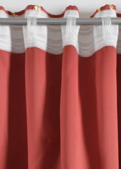 Rideau obscurcissant à imprimé brillant (1 pce)