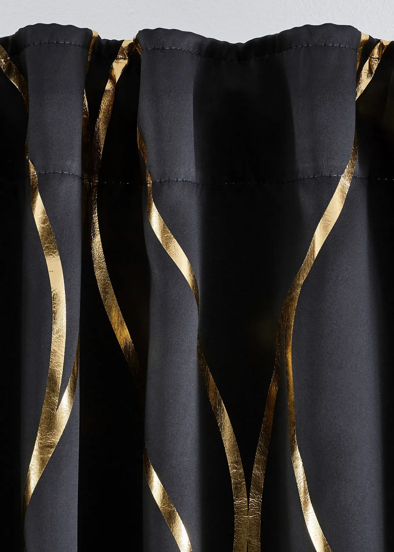 Rideau obscurcissant à imprimé brillant (1 pce)