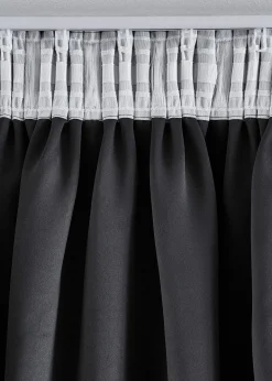 Rideau obscurcissant à imprimé brillant (1 pce)