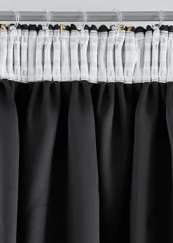 Rideau obscurcissant à imprimé brillant (1 pce)