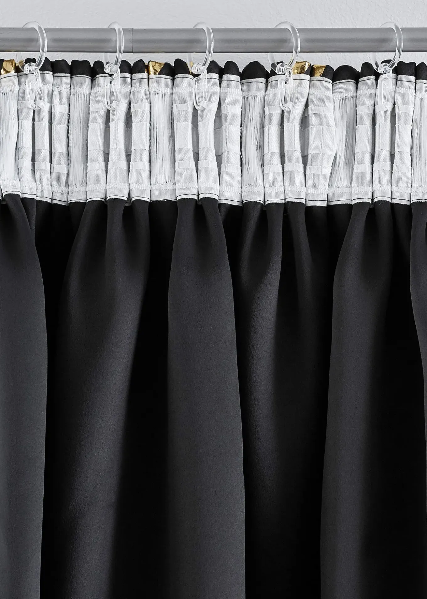 Rideau obscurcissant à imprimé brillant (1 pce)