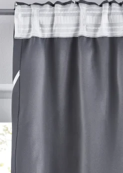 Rideau obscurcissant à imprimé brillant (1 pce)