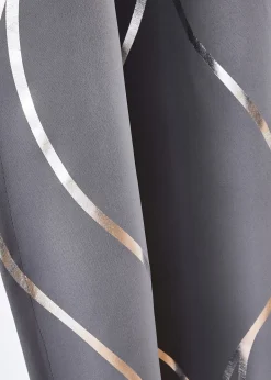 Rideau obscurcissant à imprimé brillant (1 pce)