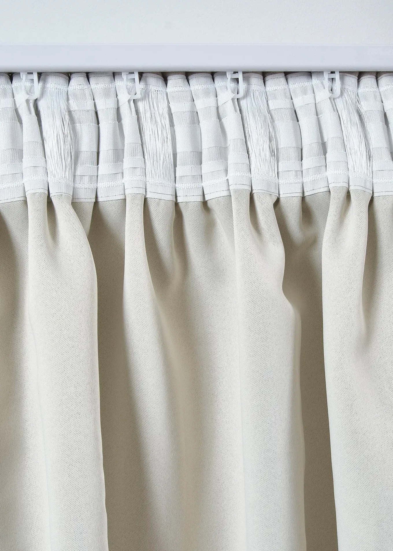 Rideau obscurcissant double épaisseur, devant texturé (1 pce)