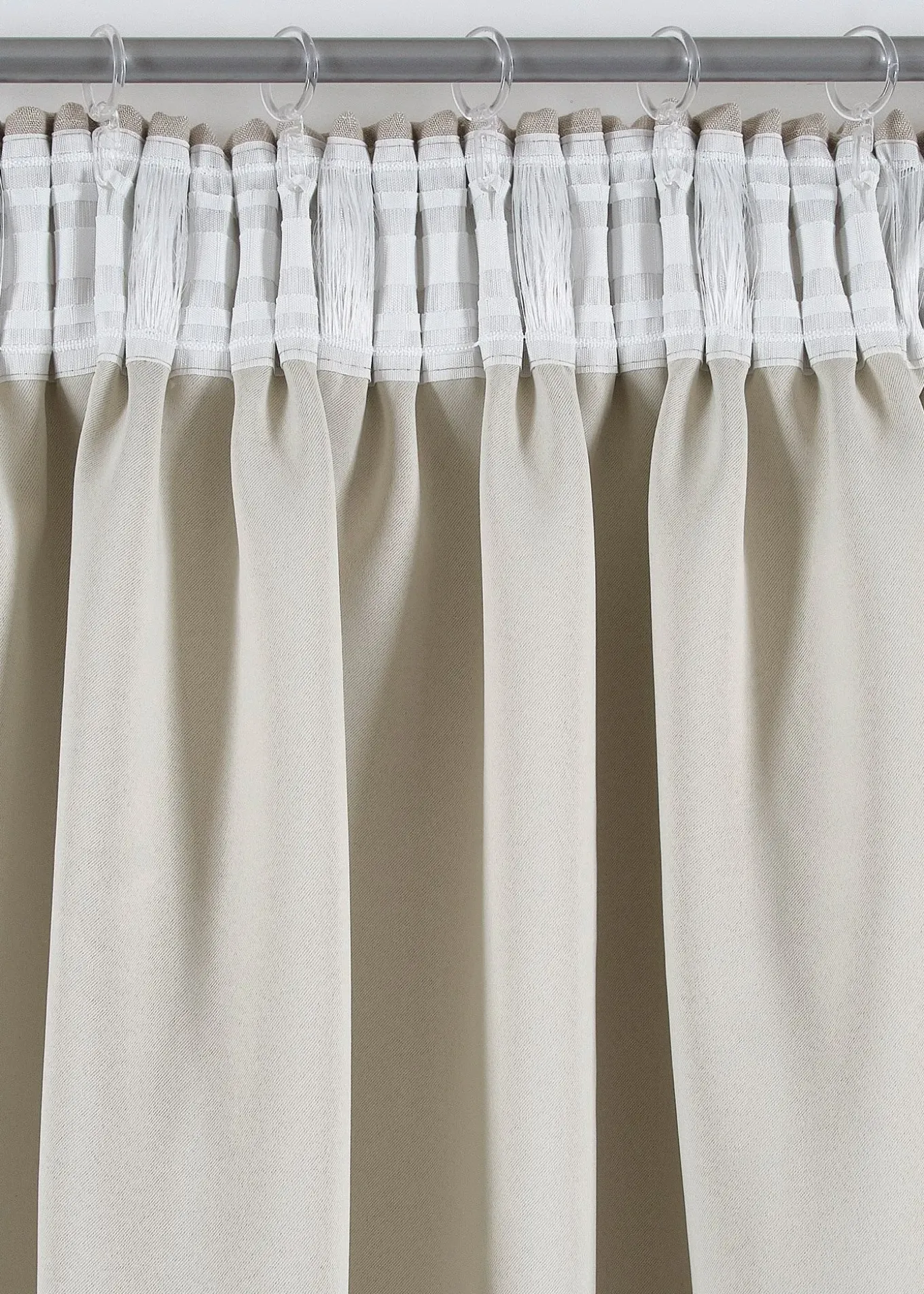 Rideau obscurcissant double épaisseur, devant texturé (1 pce)