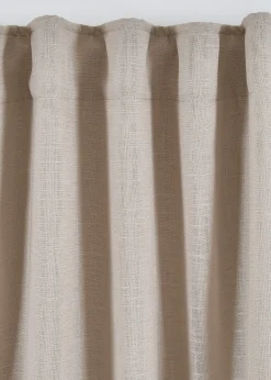 Rideau obscurcissant double épaisseur, devant texturé (1 pce)