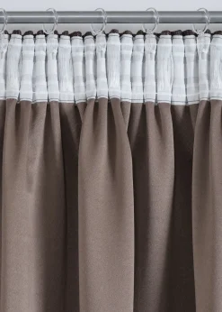 Rideau obscurcissant finement texturé (1 pce)