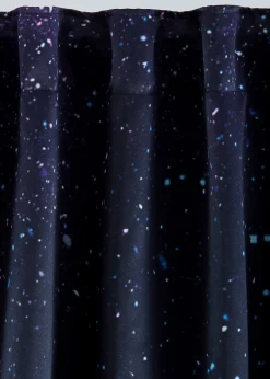 Rideau obscurcissant motif ciel étoilé (1 pce)