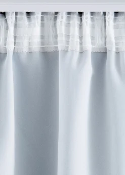 Rideau obscurcissant motif ciel étoilé (1 pce)