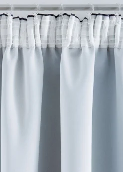 Rideau obscurcissant motif ciel étoilé (1 pce)