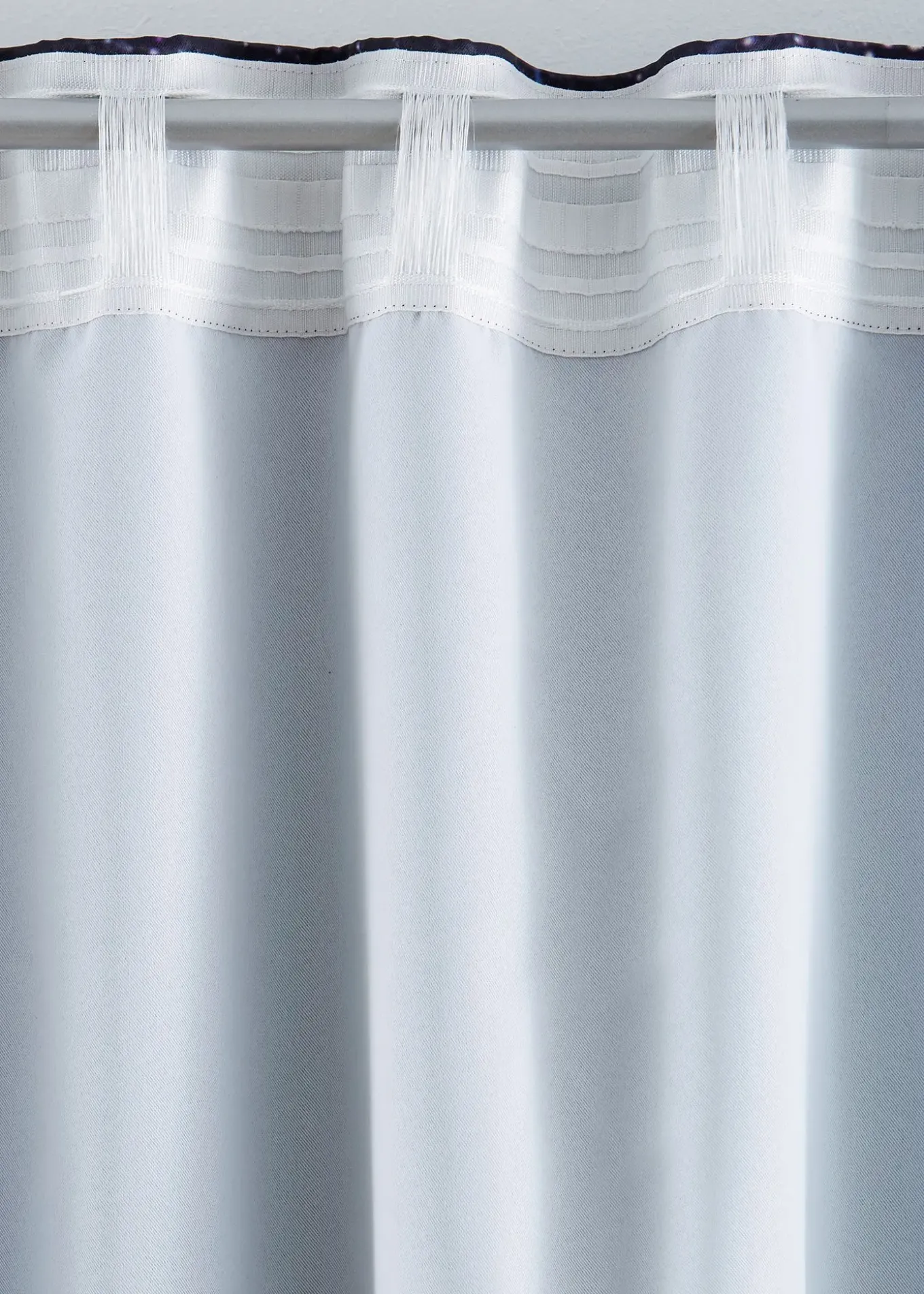 Rideau obscurcissant motif ciel étoilé (1 pce)