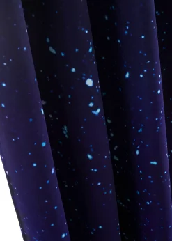 Rideau obscurcissant motif ciel étoilé (1 pce)