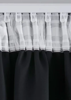 Rideau obscurcissant (1 pce), nombreuses tailles