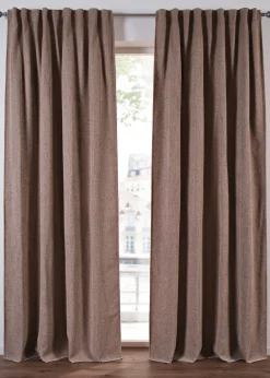 Rideau obscurcissant texturé (1 pce)