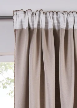 Rideau obscurcissant texturé (1 pce)