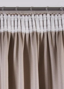 Rideau obscurcissant texturé (1 pce)