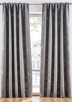 Rideau occultant à imprimé brillant (1 pce.)