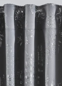 Rideau occultant à imprimé brillant (1 pce.)