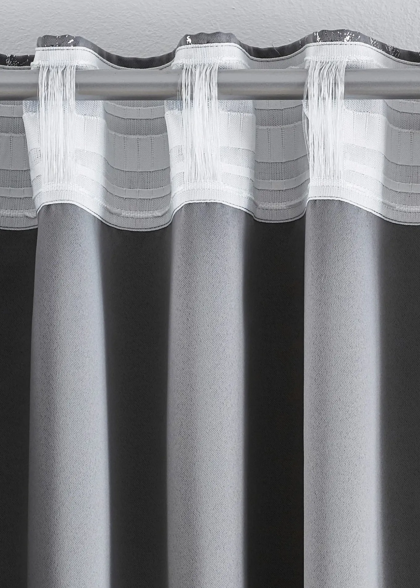 Rideau occultant à imprimé brillant (1 pce.)