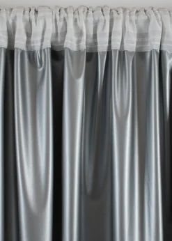 Rideau occultant et thermique au toucher velouté (1 pce)